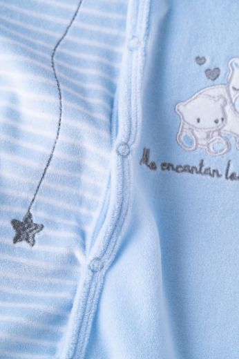 Imagen de Pijama + Doudou terciopelo